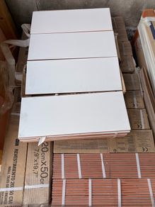 20 sq mtrs White Matt Wall Tiles
