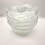 Pressed Glass Lotus Bowls (Lot of 6) Image 2