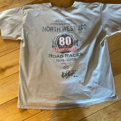 Valentino Rossi Autographed North West 200 T shirt with certification