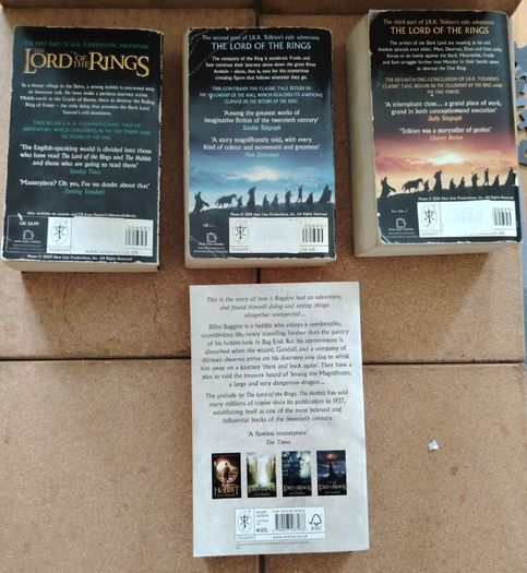 J.R.R. Tolkien 4-Book Film Tie-In Paperback Set (HarperCollins)