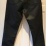 Ladies Black Faux Leather Jeans by Inwear Image 8