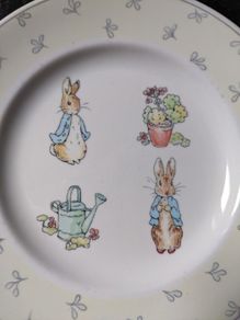 Beatrix Potter plate