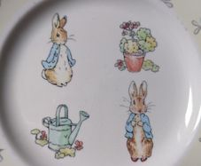Beatrix Potter plate