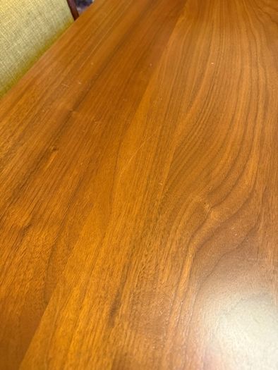 West Elm extendable dining table - mid-century