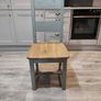 Solid wood grey dining chairs Image 3