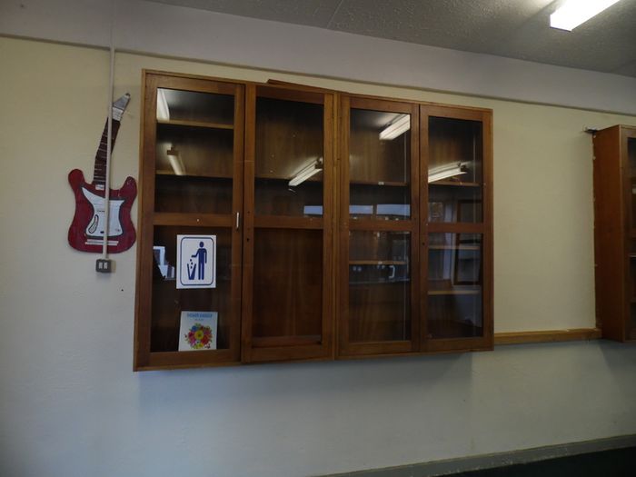 Hardwood bookcases or display cases