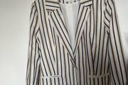 Only Tailoring Ladies striped blazer fully lined size Eur 40 - new