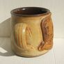 POOLE (Dorset) - a finely made & heavy stoneware souvenir mug Image 4