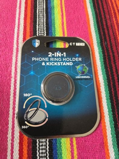 2 in 1 phone ring holder