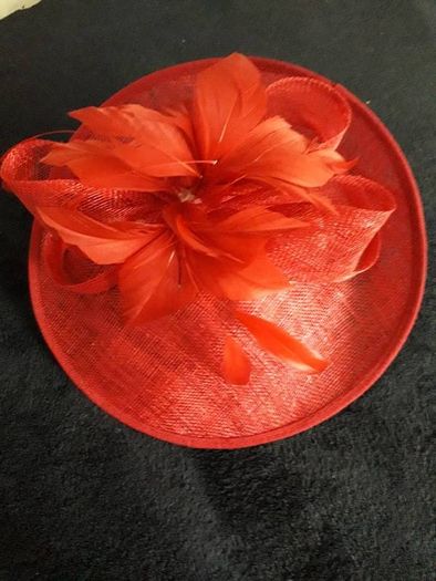 Stylish Fasinator Deep Pink Head Piece by Jacques Vert/Further Price Drop