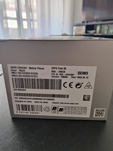 New Oppo Find X5 8gb 256gb