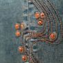 vintage new jeans lovely detail Image 8