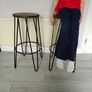 Two Bar Stools For Sale Image 3