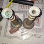 Beautiful Victorian Heavy Brass Candle Sticks, Postage Available Image 3