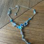 Swarovski blue necklace Image 4