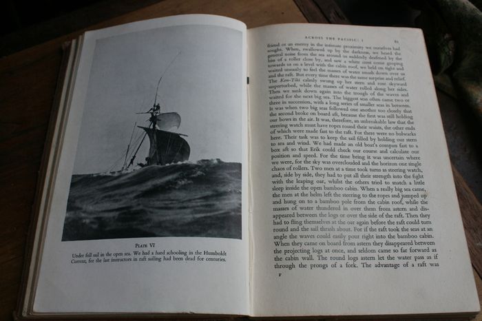 The Kon-Tiki epedition by raft across the south sea