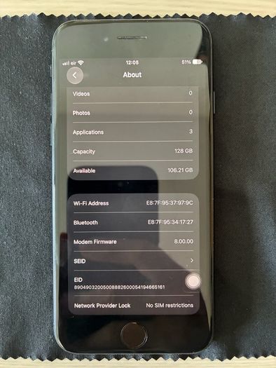 iPhone SE 2 - Network unlocked