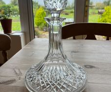 Waterford crystal ships decanter