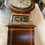 1800s Irish American drop case wall clock rare by Donegal maker Image 3