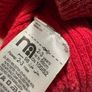 Girls Red turtle neck jumper Image 4