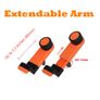 Orange Ac Heater Air Vent Car Mount Phone Holder Image 2