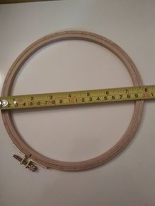 Bamboo embroidery hoop