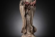 A Large Hand Carved Kwan Yin Statue