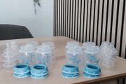 8x NUK First Choice Anti-Colic Bottles
