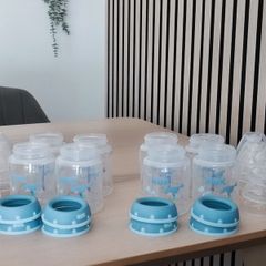 8x NUK First Choice Anti-Colic Bottles
