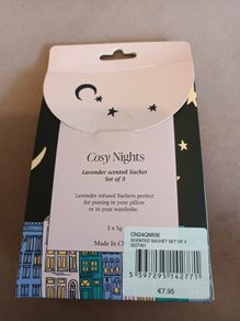 3 x lavender scented sachets