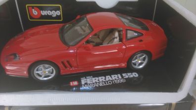 Burago 1.18 scale Ferrari 550