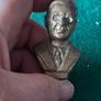 old brass bust of de valera Image 9