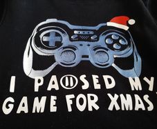 Boys gaming Christmas jumper 7-8yr