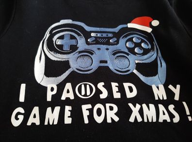 Boys gaming Christmas jumper 7-8yr