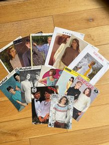 Knitting Patterns Bundle x 34 Ladie's Patterns
