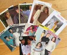 Knitting Patterns Bundle x 34 Ladie's Patterns