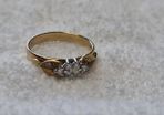 Diamond Cluster Ring 18kt