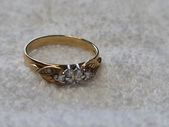 Diamond Cluster Ring 18kt
