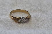 Diamond Cluster Ring 18kt