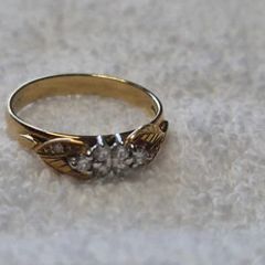 Diamond Cluster Ring 18kt