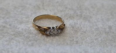 Diamond Cluster Ring 18kt