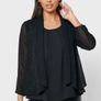 Wallis Sparkle Waterfall Jacket . Size 18. New Image 3