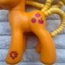 My Little Pony Explore Equestria Cutie Twisty-Do AppleJack Hair Play MLP approx. 14 cm. Used Please see photos Image 4