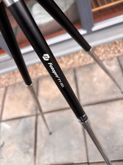 Lightweight tripod for phone or camera, with remote