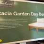 New Boxed Acacia Garden Day Bed  RRP 199.99 Image 4