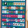 Wall Art NBA basketball history in logos 1947 - 2026 .Unique A1 Gloss. Image 9