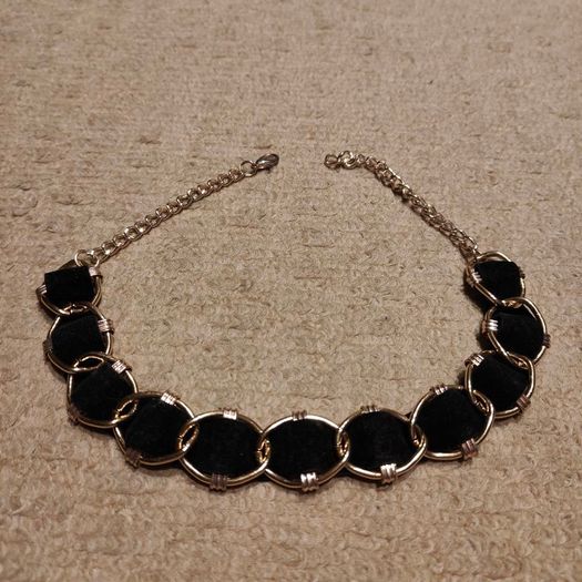 Black/Gold Necklace