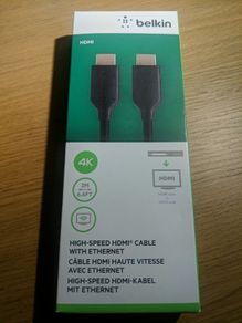 High-Speed HDMI Cable with Ethernet 4K/Ultra HD Compatible