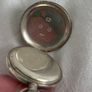 Antique Silver Half Hunter pocket watch Image 3
