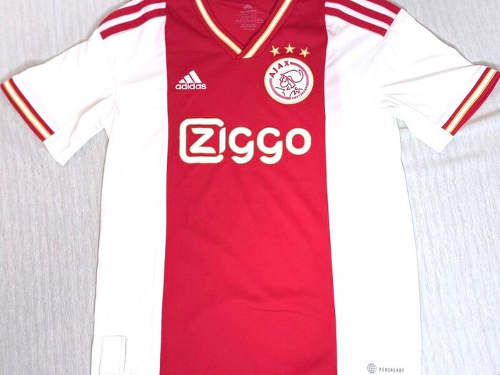 2022/23 Ajax Amsterdam Adidas Home Jersey Size Age 11/12,years